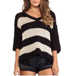Free People Park Slope Oversized  Pullover